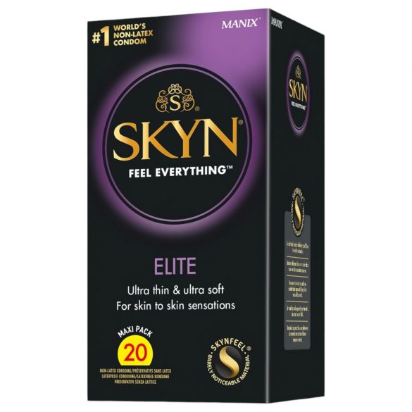 Маникс SKYN Elite - ултратънък латексово несъдържащ презерватив (20бр)