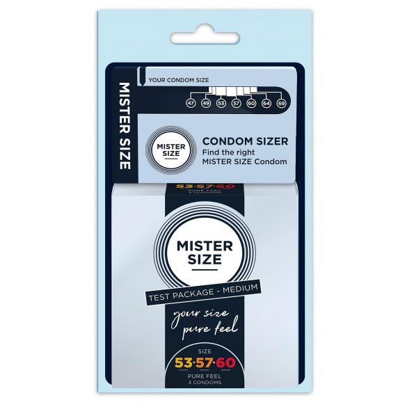 Mister Size Test Pack Medium - 3db 