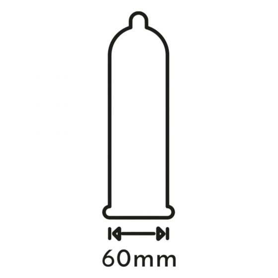 Secura Padlijanan - изключително голям презерватив - 60 мм (100 бр.)