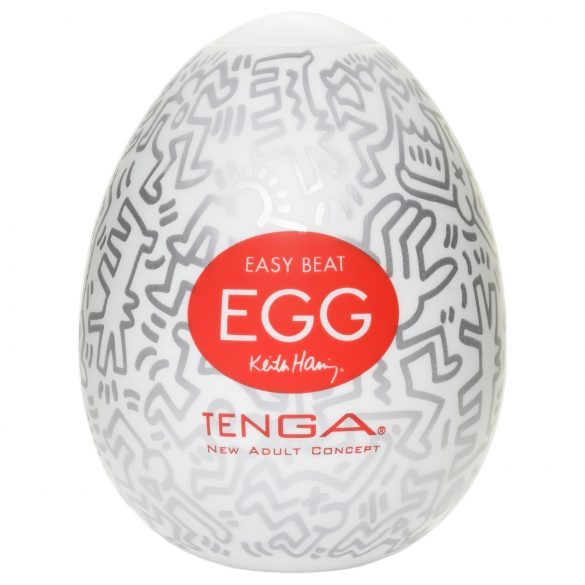 TENGA Egg Keith Haring Party - мастурбиращо яйце (1 бр.)