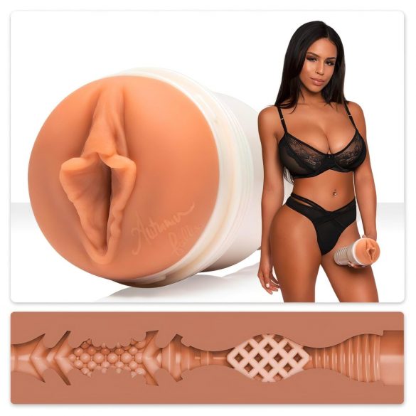 Фенерче Fleshlight Autumn Falls Cream - реалистична вагина (естествен цвят)