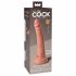 King Cock Elite 7- пристягащ се, реалистичен вибратор (18 см) - естествен 