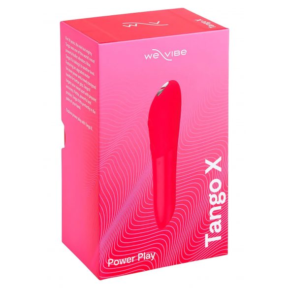 We-Vibe Tango X - акумулаторен, водоустойчив полюсен вибратор (корал) 