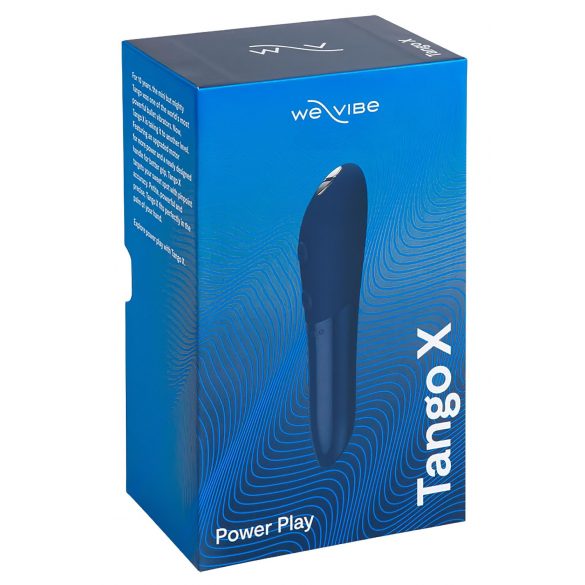 We-Vibe Tango X - водоустойчив вибратор (кралско синьо)