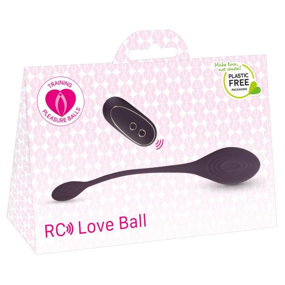 You2Toys RC Love Ball - акумулаторно вибриращо яйце с радиоуправление (лилаво)
