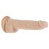 Naked Addiction Thrusting 9 - вибратор с тласък - натурален (23cm)