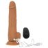 Naked Addiction Thrusting 9 - безжичен тласкащ вибратор - тъмен (23cm)