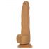 Naked Addiction Thrusting 9 - безжичен тласкащ вибратор - тъмен (23cm)