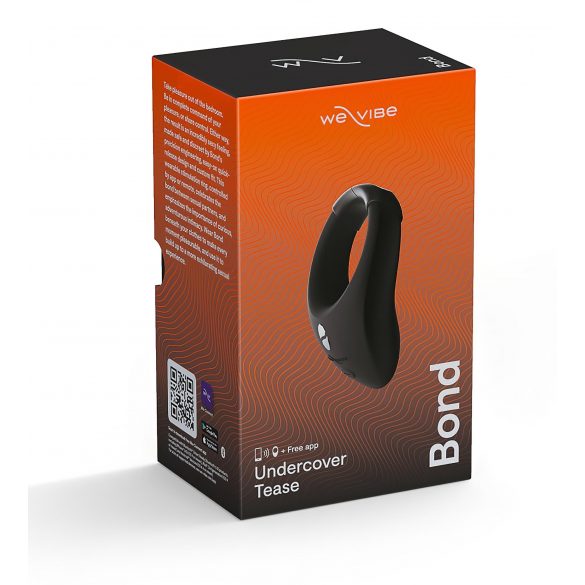 We-Vibe Bond - интелигентен вибриращ пенис пръстен (черен) 