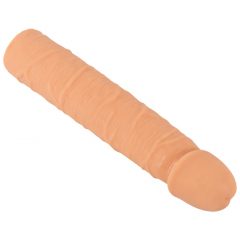   Nature Skin - пенис удължител и удебеляваща обвивка (24 см)