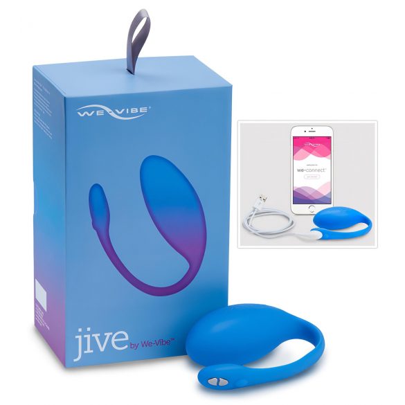 We-Vibe Jive - акумулаторно, смарт вибро яйце (синьо)