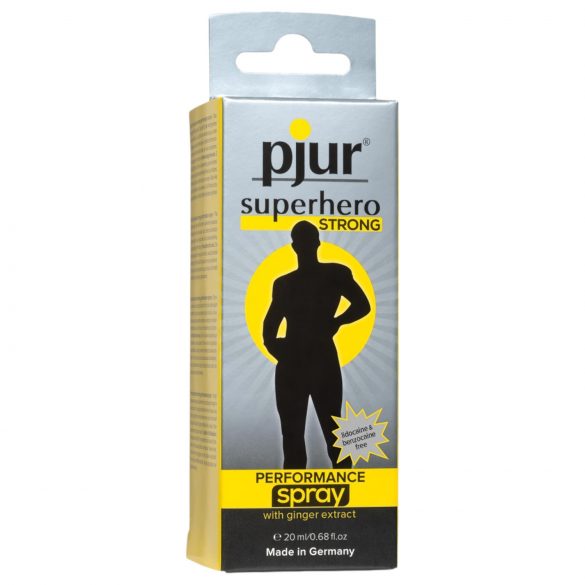 pjur Superhero STRONG - спрей за задържане (20ml)