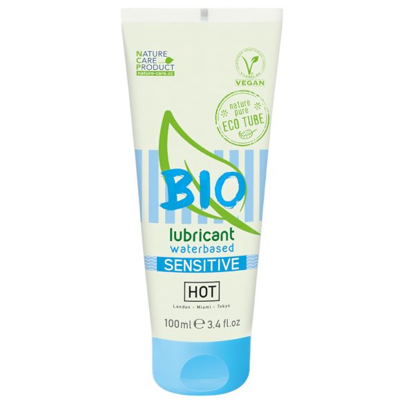 HOT Bio Sensitive - веган лубрикант на водна основа (100 ml)