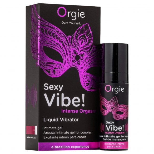 Оргие Sexy Vibe Orgasm - унисекс течен вибратор (15ml)