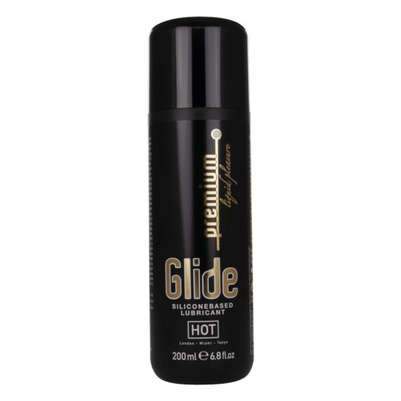 HOT Premium Glide - силиконов лубрикант (200 мл) 