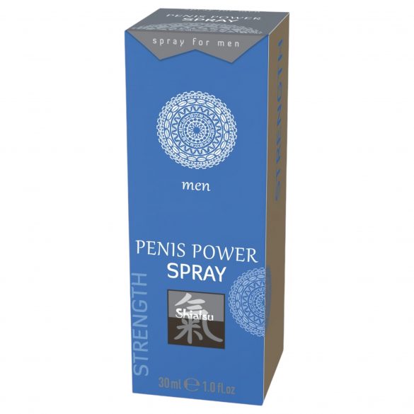 HOT Shiatsu Penis Power - стимулиращ интимен спрей за мъже (30 мл) 