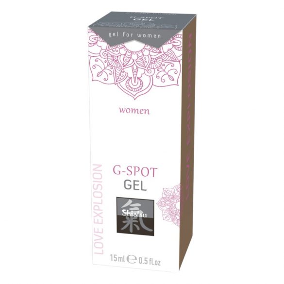 HOT Shiatsu G-Spot - стимулиращ G-точката интимен гел (15ml) 