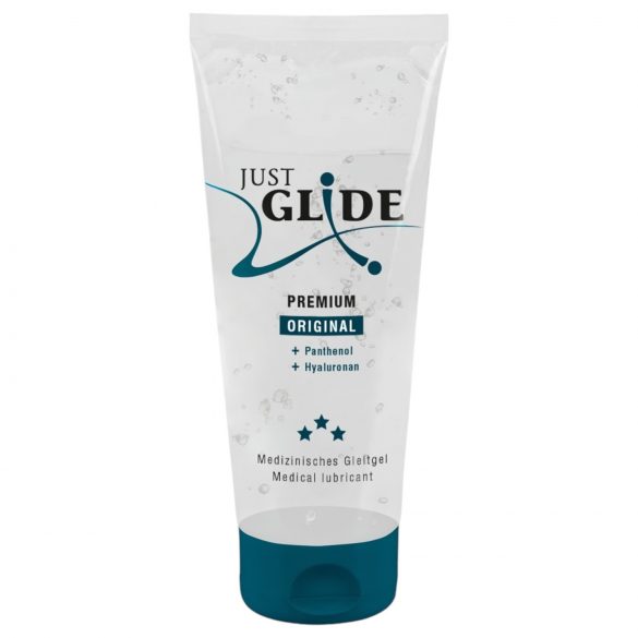 Just Glide Premium Original - веган, лубрикант на водна основа (200ml)