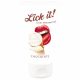 Lick it! - лубрикант за ядене 2в1 - бял шоколад (50ml) 