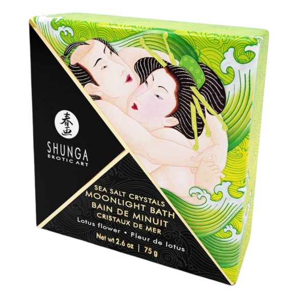 Shunga Lotus Flower - кристал за вана с минерали от Мъртво море (75g) 