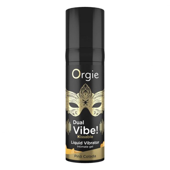 Orgie Dual Vibe! - течен вибратор - Pinã Colada (15ml) 