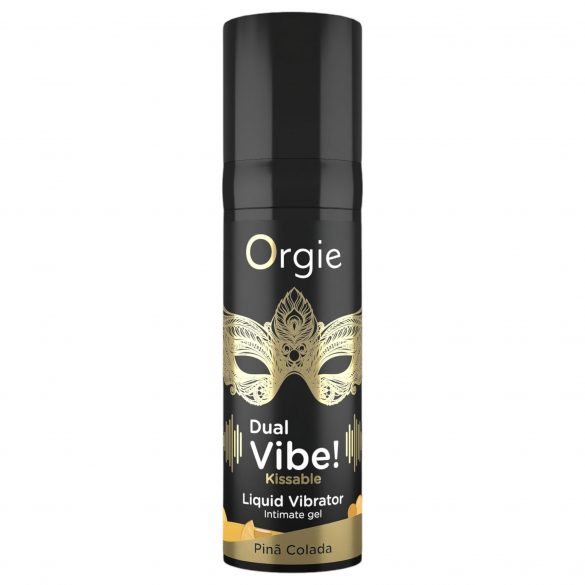 Orgie Dual Vibe! - течен вибратор - Pinã Colada (15ml) 