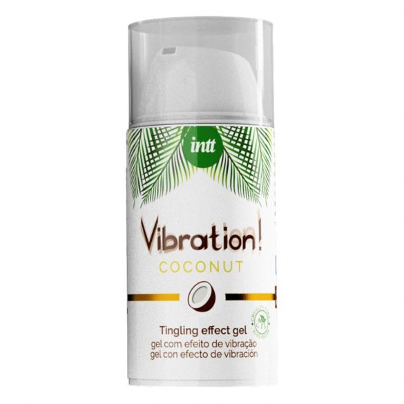 Intt Vibration! - течен вибратор - кокос (15ml) 