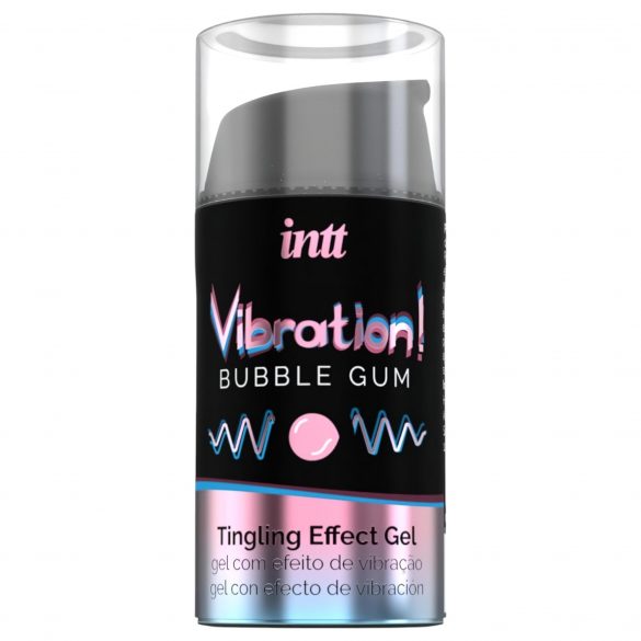 Intt Vibration! - течен вибратор - дъвка (15ml) 