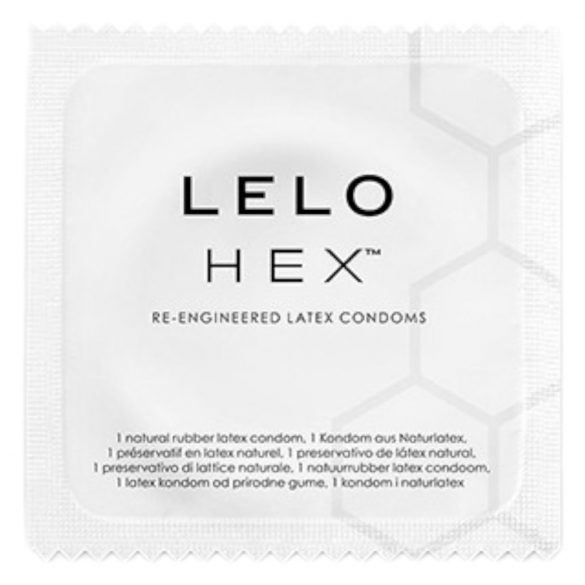 LELO Hex Original - луксозен презерватив (1бр.) 