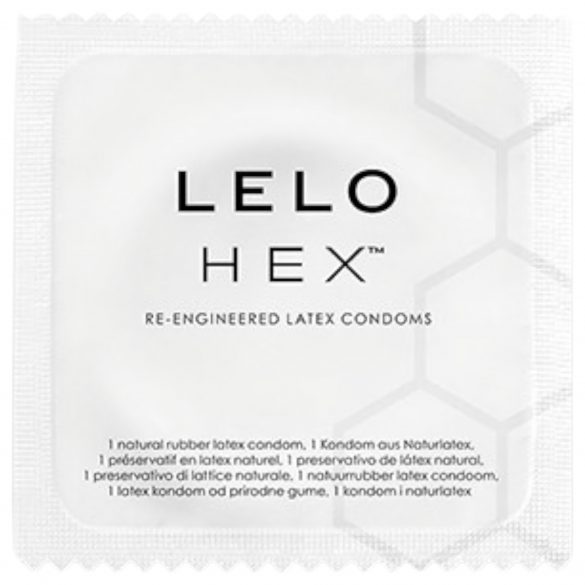 LELO Hex Original - луксозен презерватив (1бр.) 