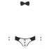 Svenjoyment - Мъжки костюм на сервитьор с напъни (черно и бяло) - M