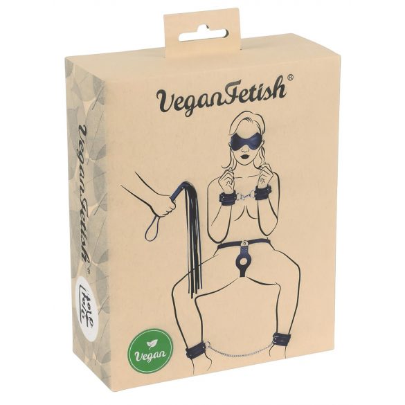 Vegan Fetish - комплект за връзване (7 части) - черен 