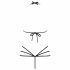 Obsessive - Body harness body (черен) - S/M 