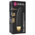 Dorcel Real Vibration S 2.0 - акумулаторен вибратор (черно-златист) 