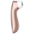 Satisfyer Pro 2+ - акумулаторен вибратор за клиторна стимулация (кафяв)