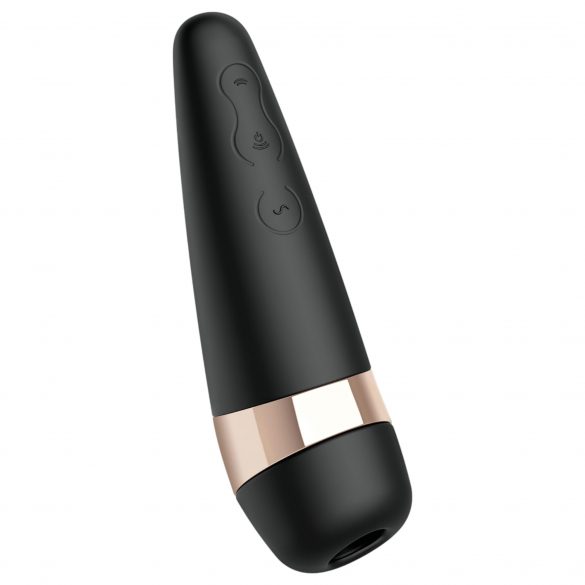 Satisfyer Pro 3+ - водоустойчив клиторен вибратор с батерия (черен) 