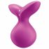 / Satisfyer Viva la Vulva 3 - акумулаторен, водоустойчив клиторен вибратор (лилав)