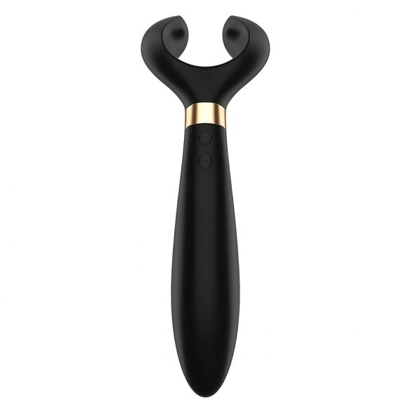 Satisfyer Endless Fun - акумулаторен, водоустойчив вибратор за двойки (черен)