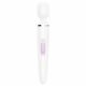 Satisfyer Wand-er Woman - Акумулаторна, водоустойчива масажираща вибрираща машина (бяла) 