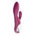 Satisfyer Heated Affair - Загряващ вибратор с шипове (червен) 