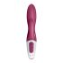 Satisfyer Heated Affair - Загряващ вибратор с шипове (червен) 