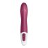 Satisfyer Big Heat - Акумулаторни вибратори за G-точката (червени) 