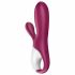 Satisfyer Hot Bunny - интелигентен вибратор за нагряване на ръката (червен) 