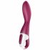 Satisfyer Heated Thrill - интелигентен нагревателен вибратор (червен) 