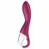 Satisfyer Heated Thrill - интелигентен нагревателен вибратор (червен) 