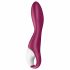 Satisfyer Heated Thrill - интелигентен нагревателен вибратор (червен) 