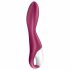 Satisfyer Heated Thrill - интелигентен нагревателен вибратор (червен) 