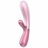 Satisfyer Hot Lover - интелигентен нагряващ вибратор (розов) 