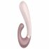 Satisfyer Heat Wave - интелигентен, загряващ, лостов вибратор (бежов) 