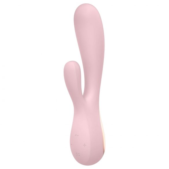 Satisfyer Mono Flex - умна водоустойчива вибратор (светло розов)